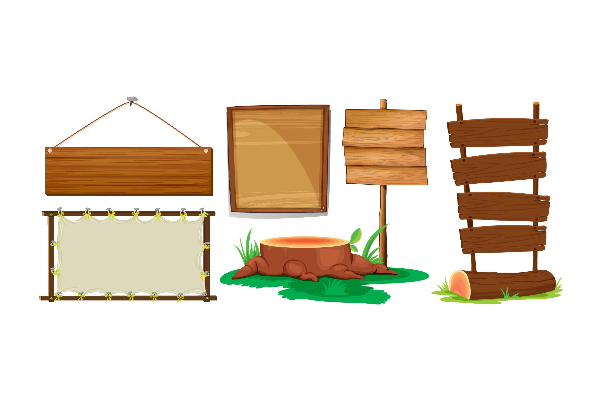 Wooden-signs