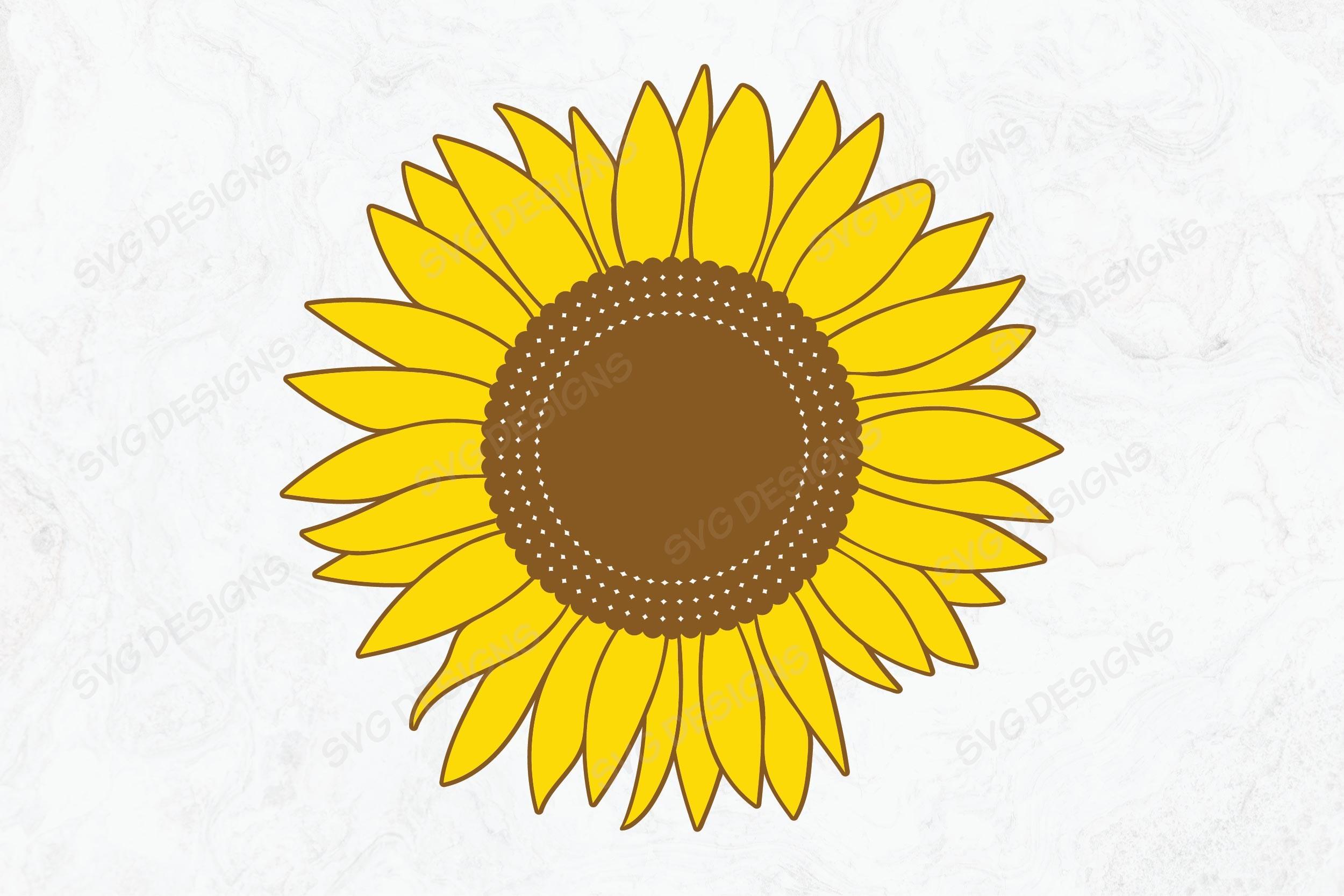 Sunflower Svg, Flower Svg