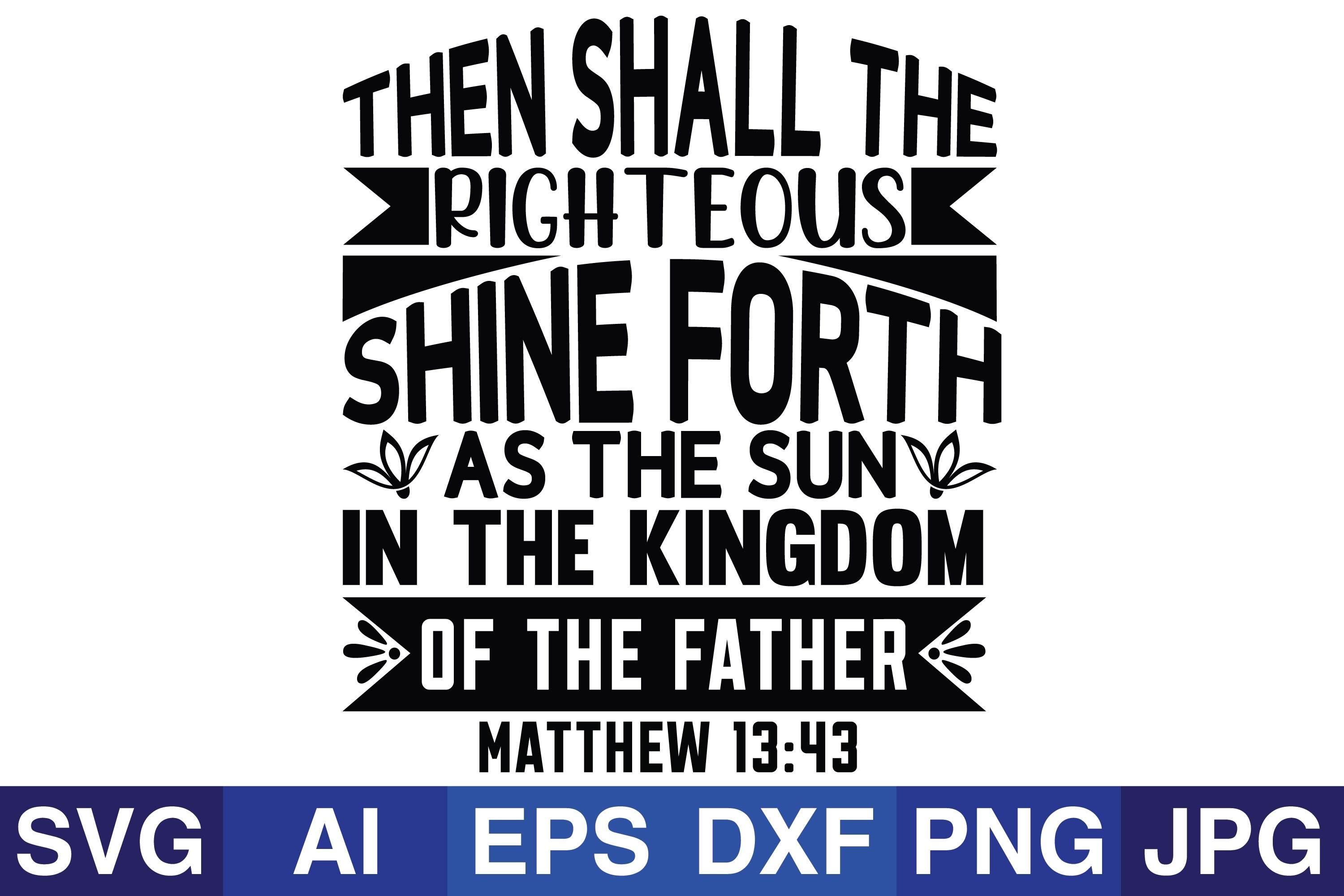 Then Shall the Righteous