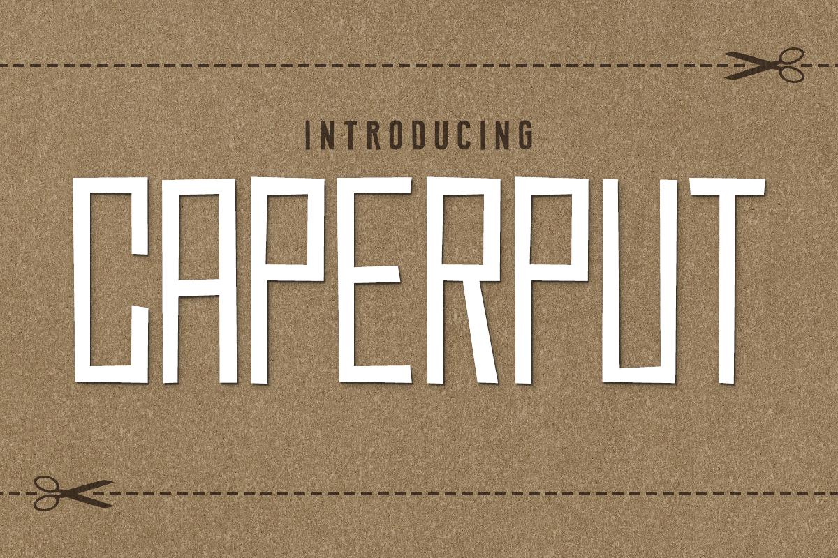 Caperput Font