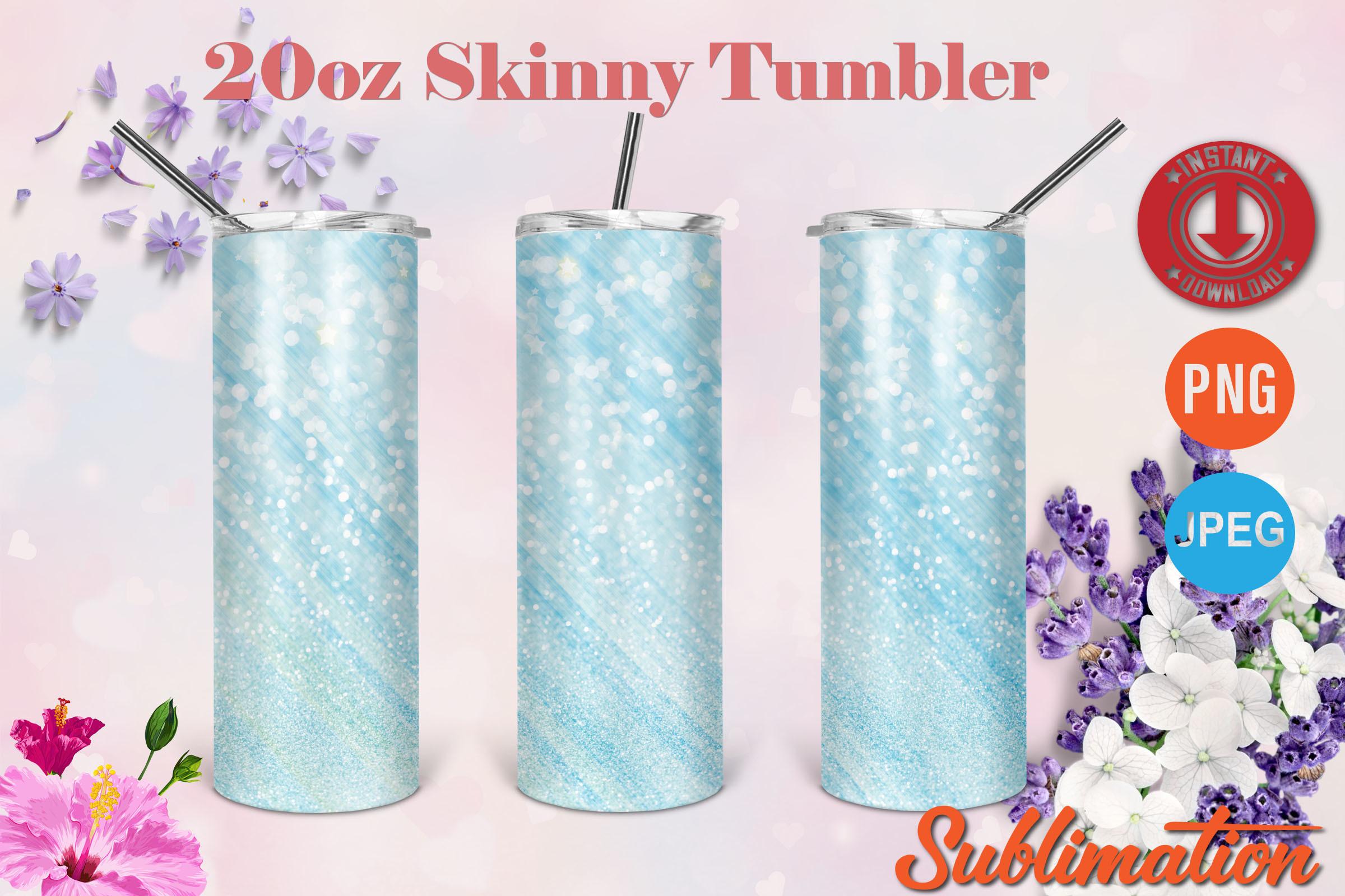 Bokeh Heart 20oz Skinny Tumbler