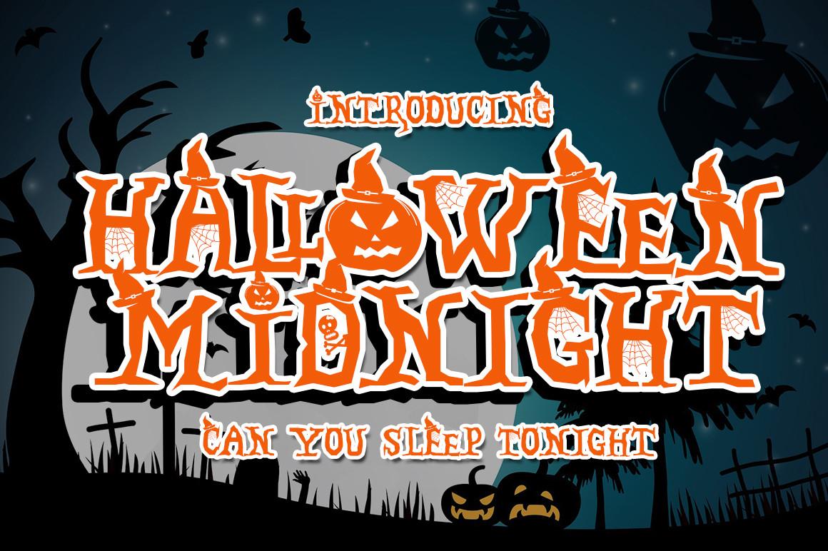 Halloween Midnight Font