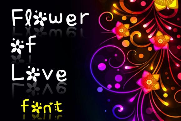 Flower of Love Font