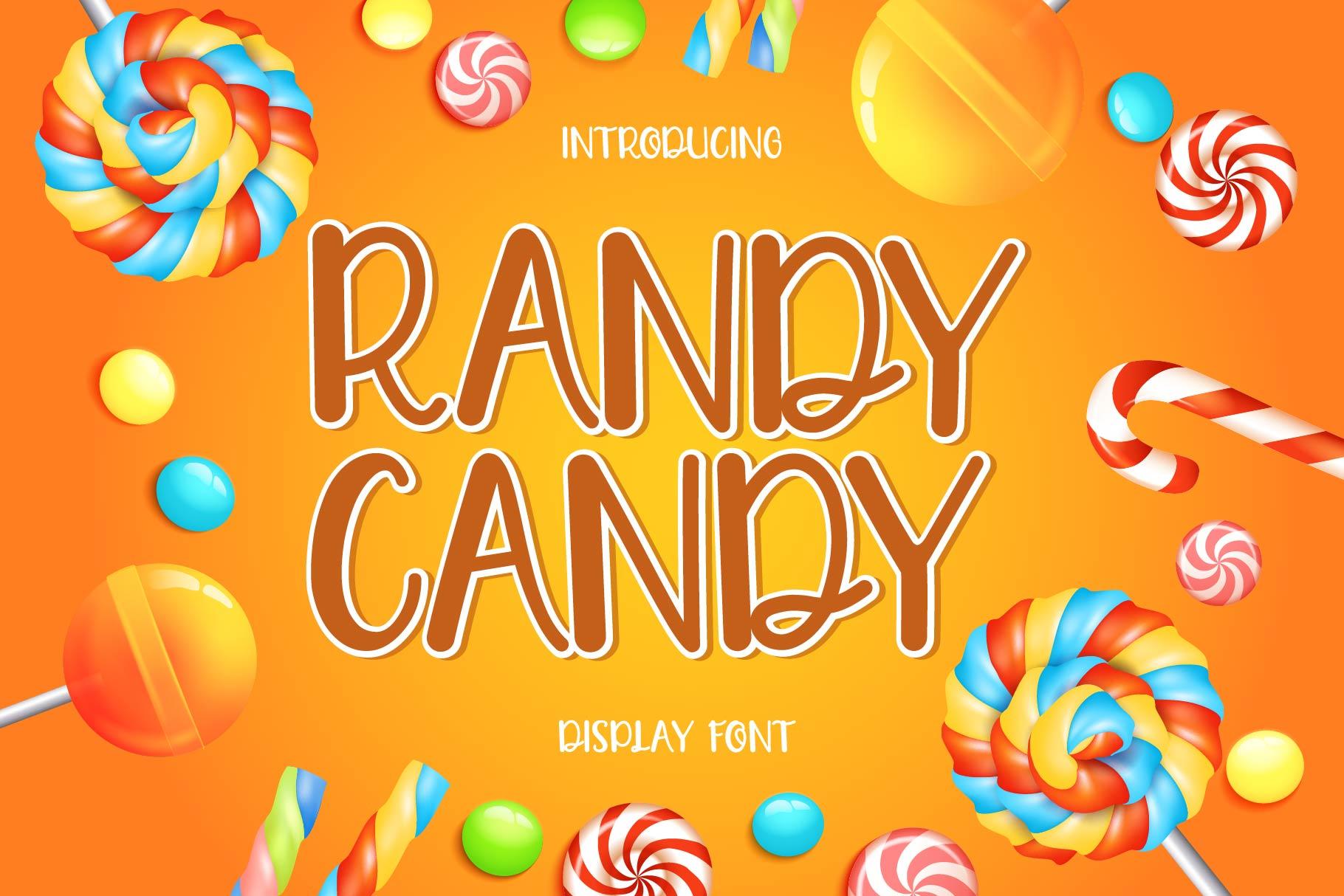 Randy Candy Font