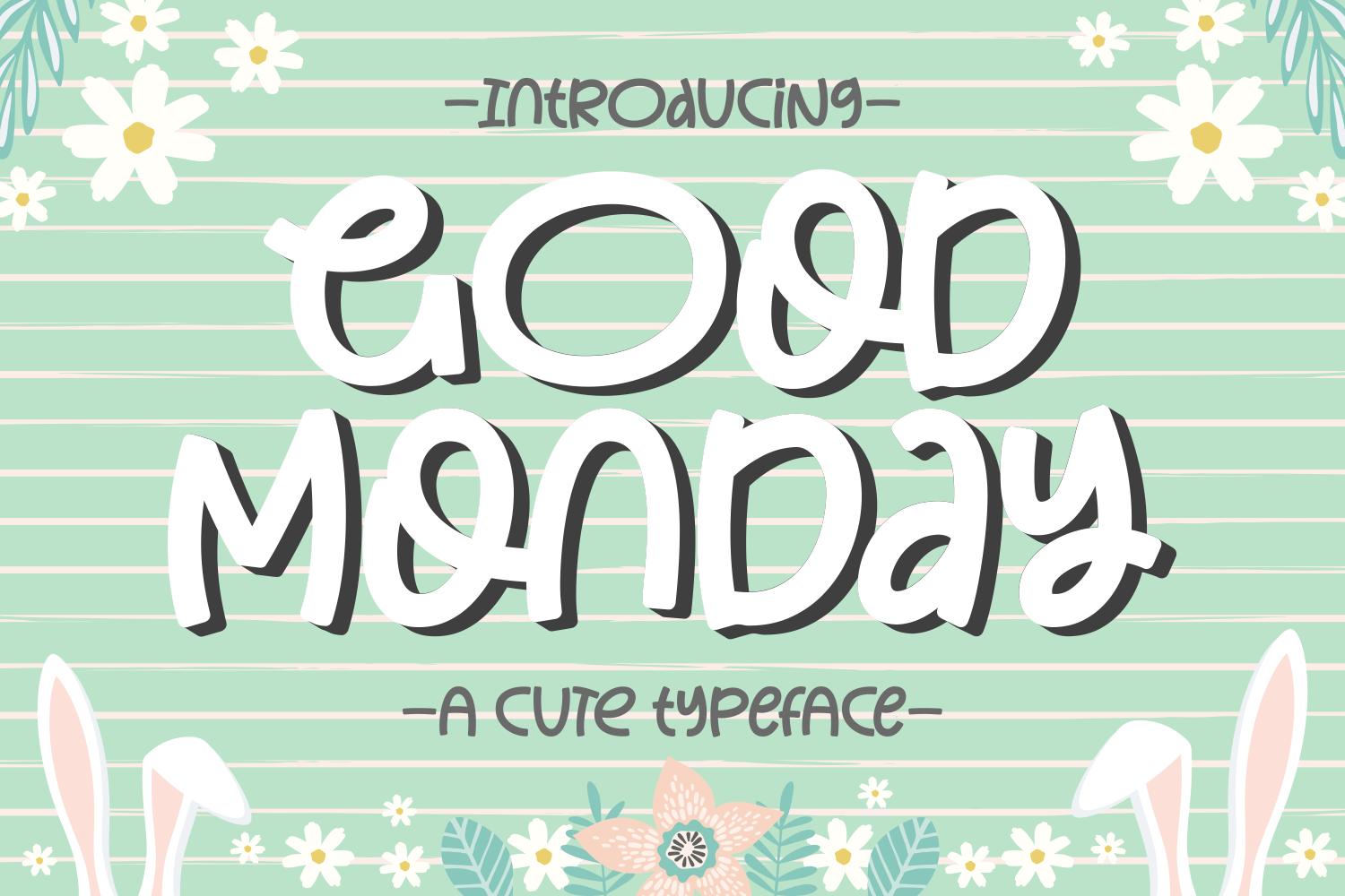 Good Monday Font