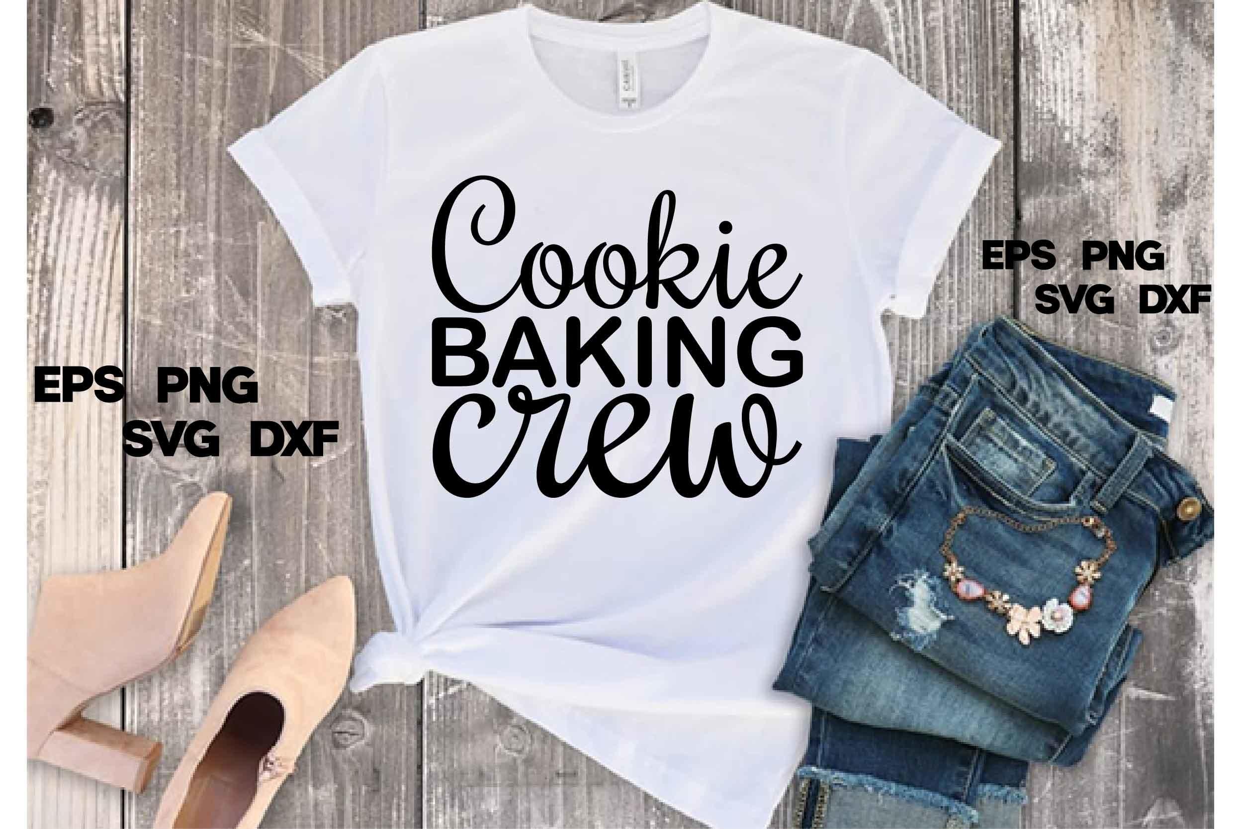 Potholder Svg Design, Cookie Baking Crew