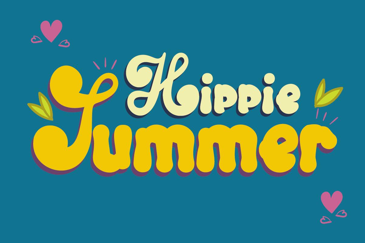 Hippie Summer Font