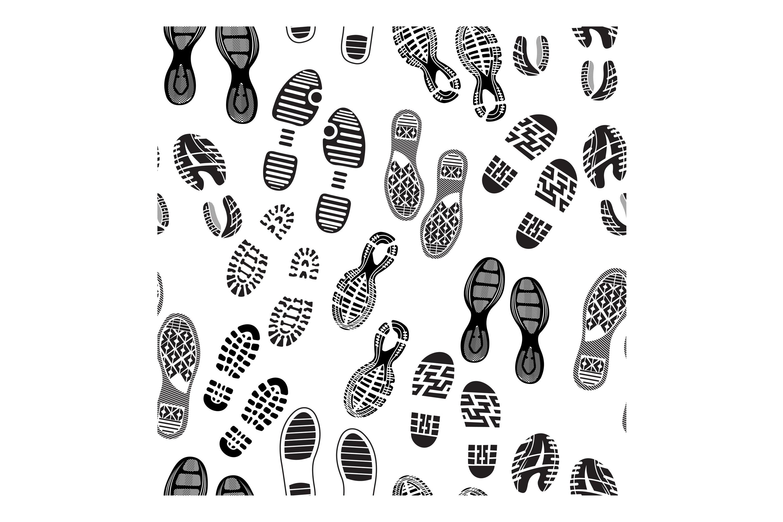 The Collection of a Imprint Soles Shoes