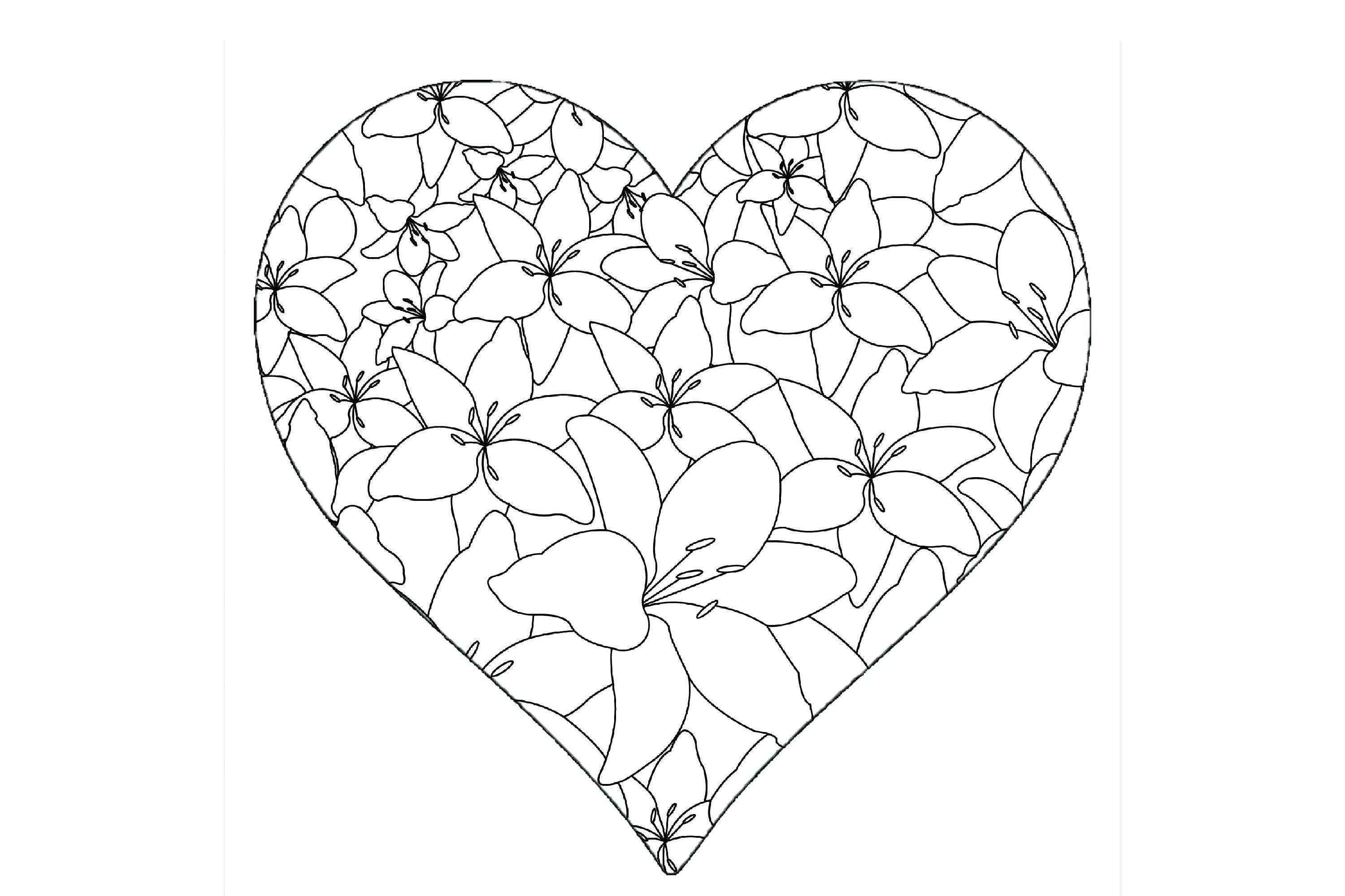 Valentine Flower Heart 8
