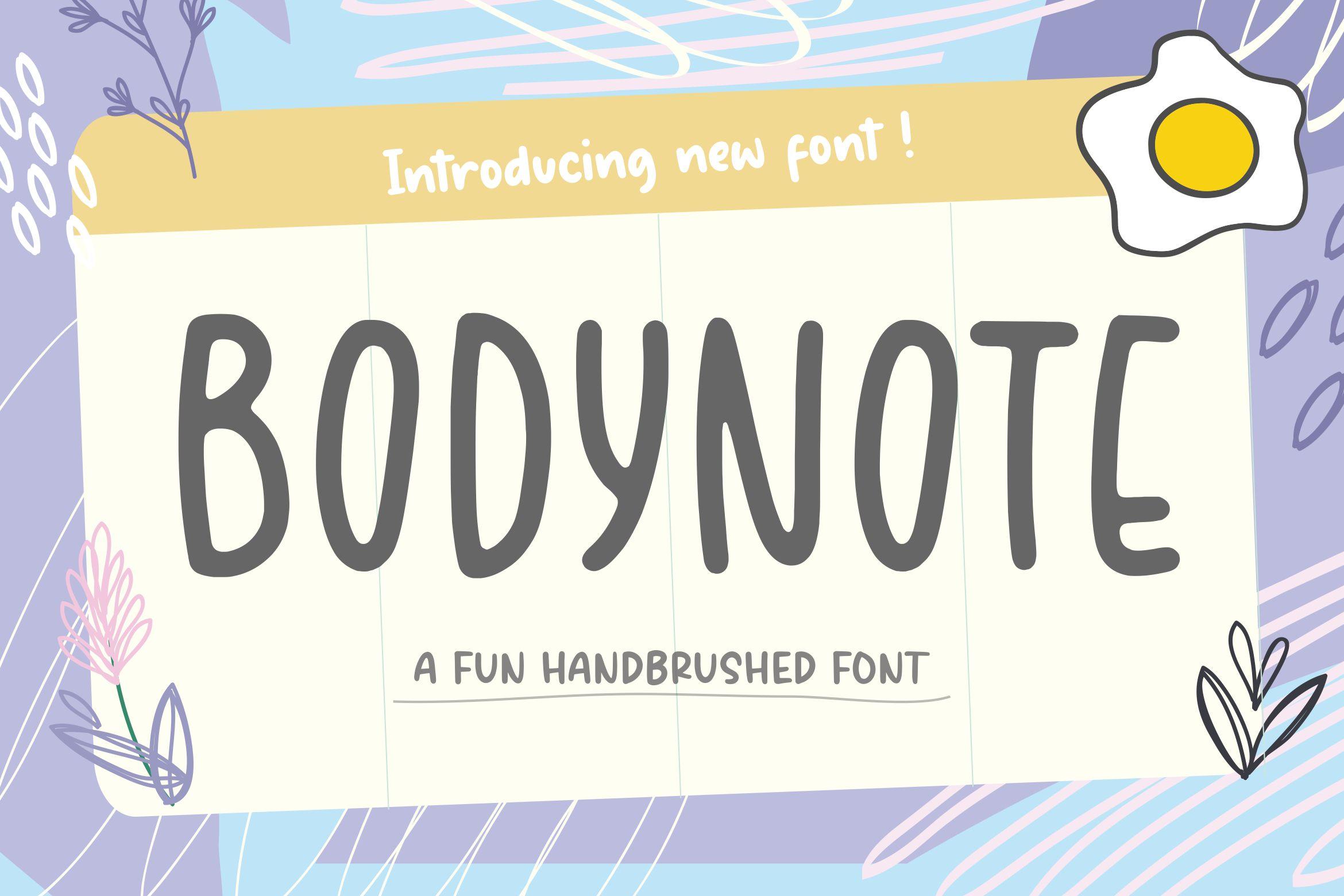 Bodynote Font