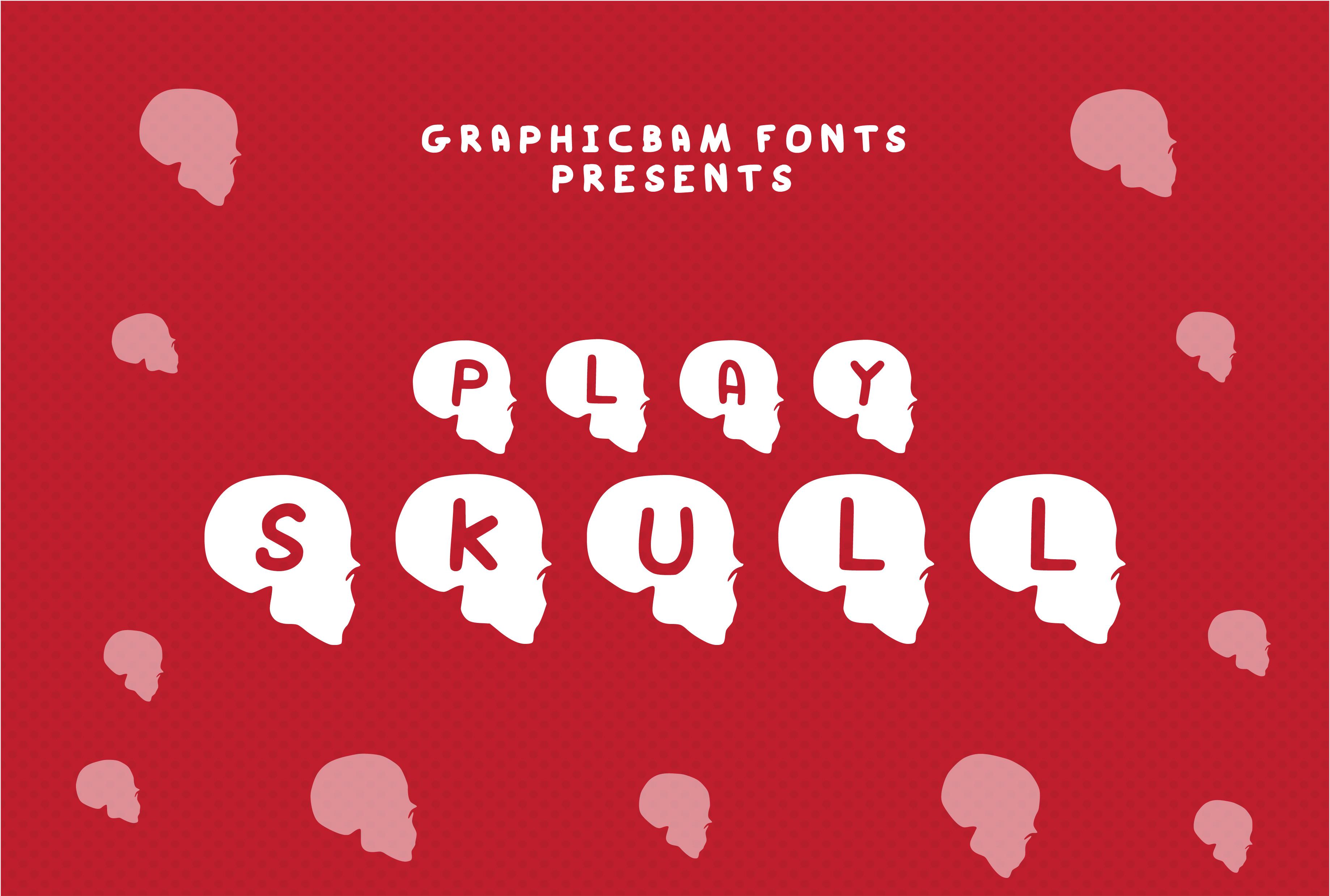 Play Skull Font