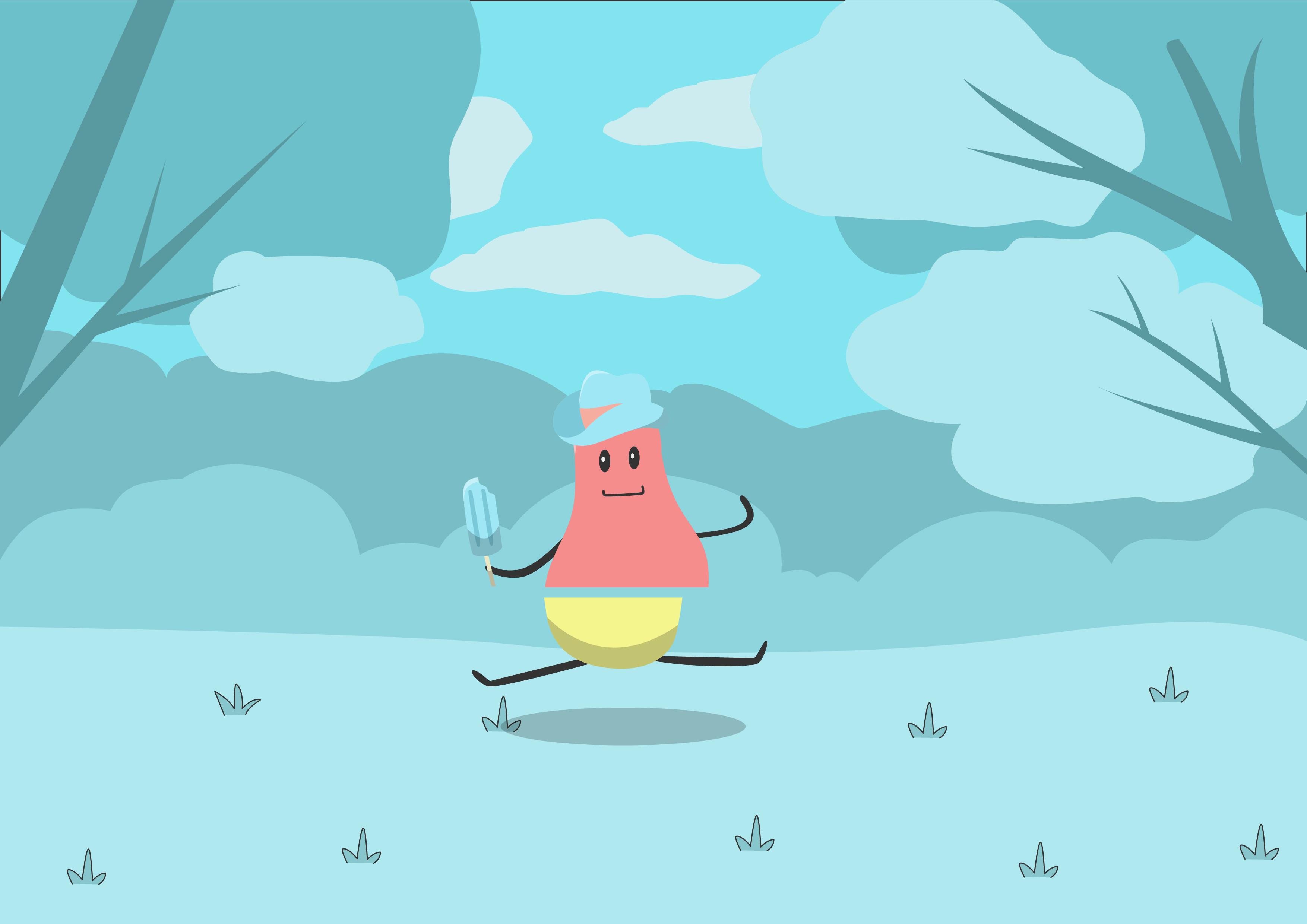 Cute Peanut Dumb Illustration #343