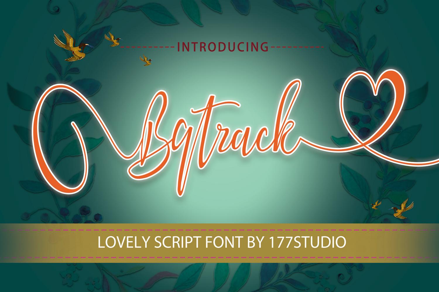 Bqtrack Font
