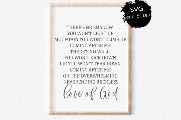 Love of God Svg, Scripture Svg, Religion