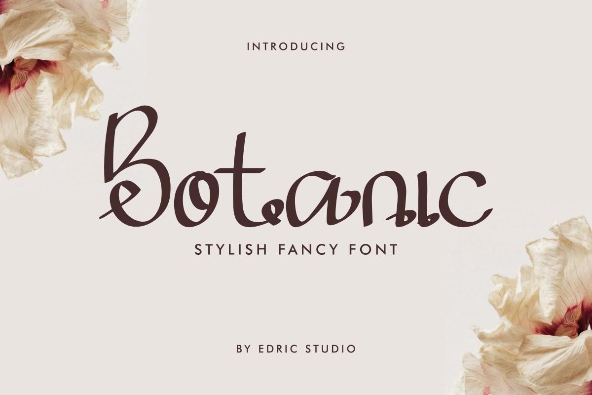 Botanic Font