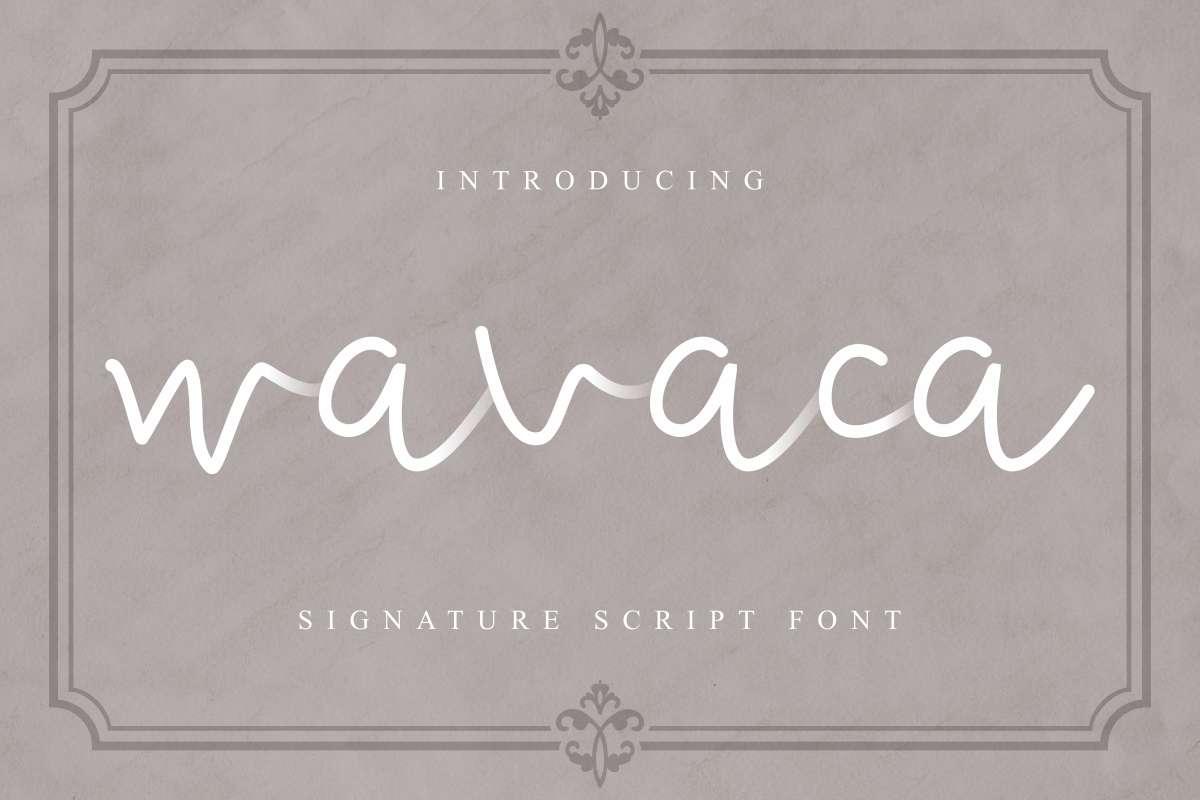 Wavaca Font