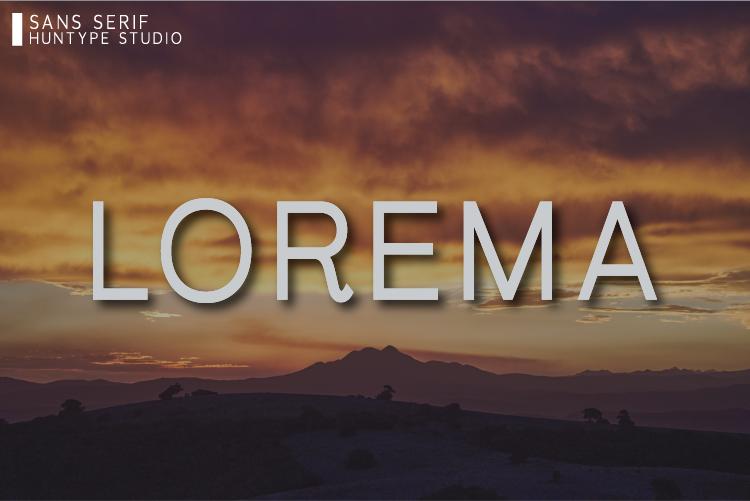 Lorema Font