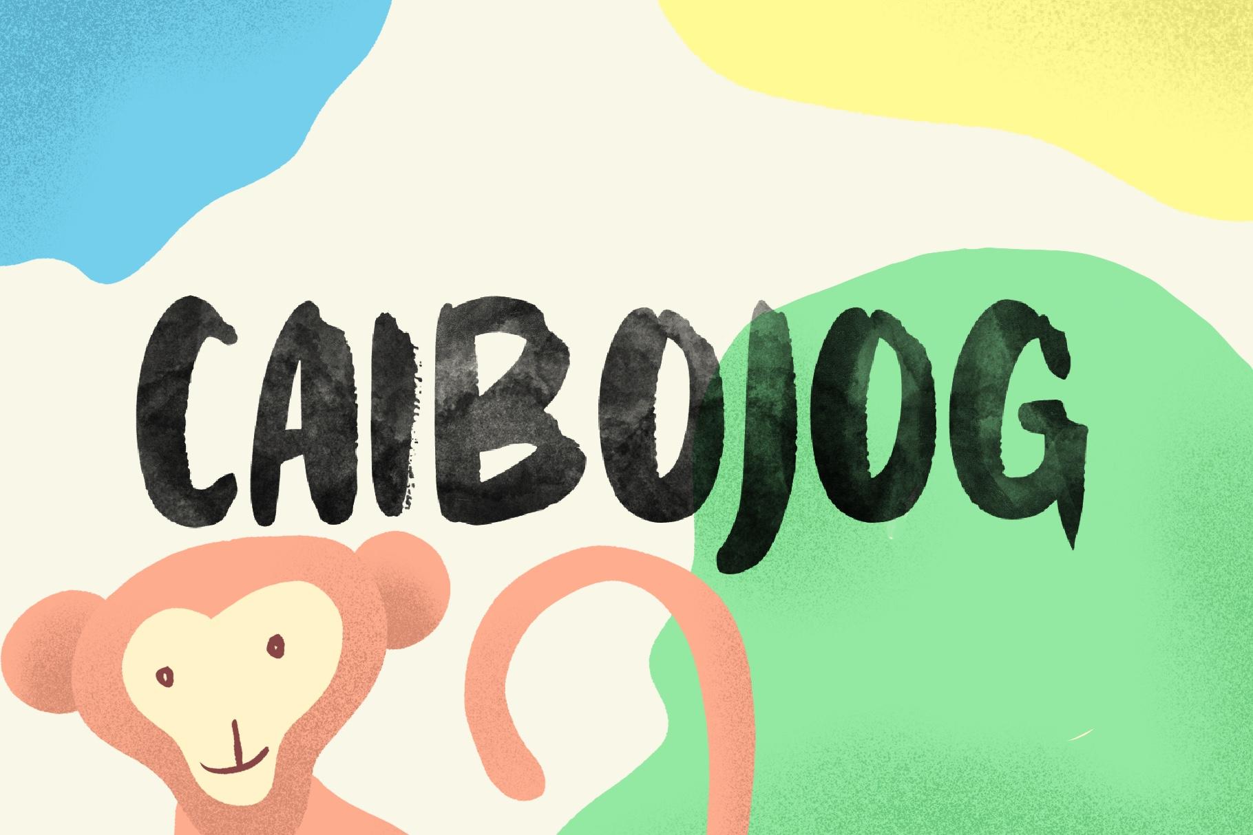 Caibojog Font