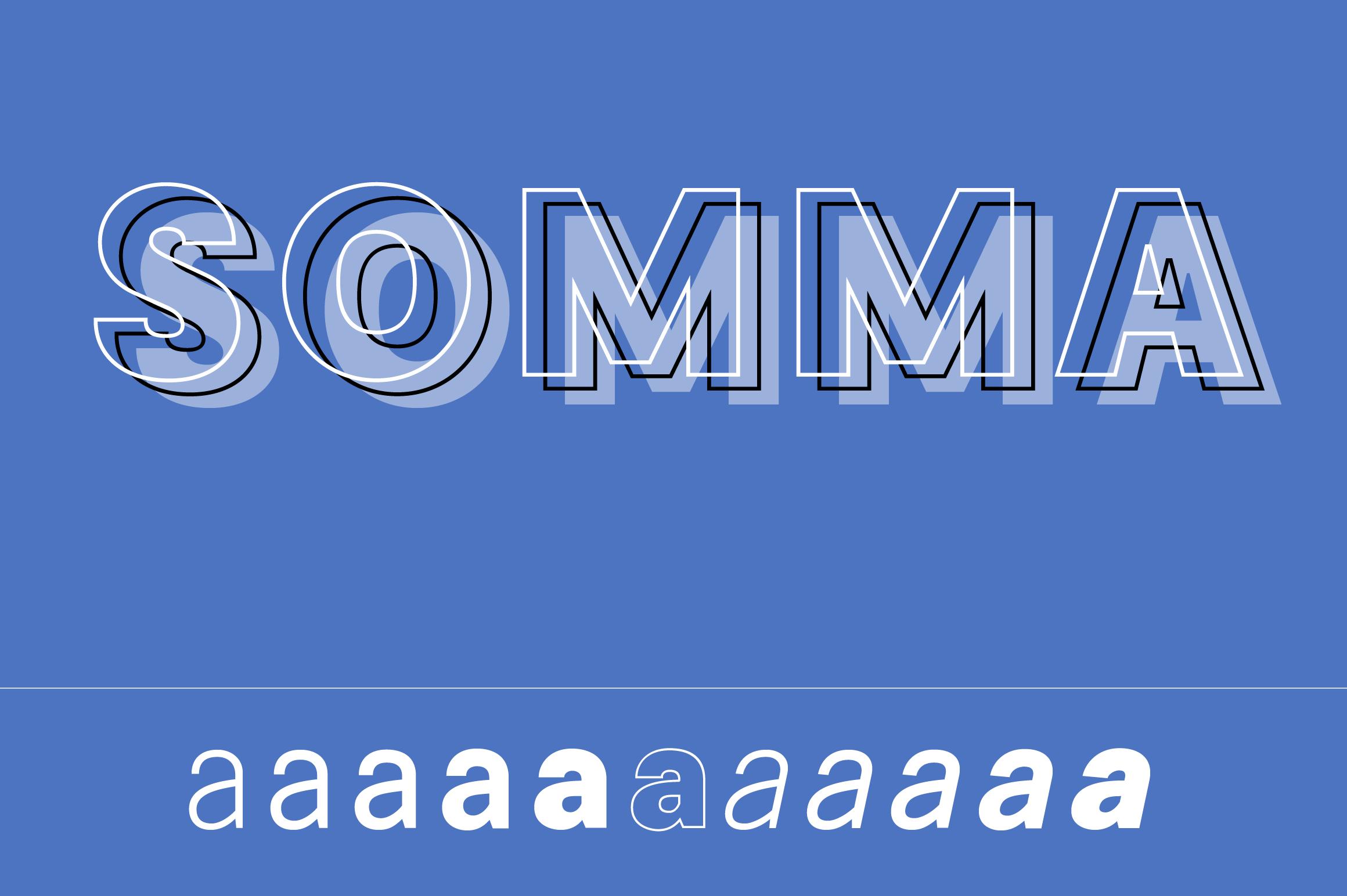 Somma Family Font