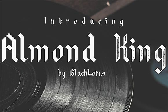 Almond King Font