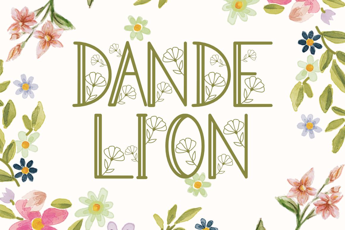 Dandelion Font