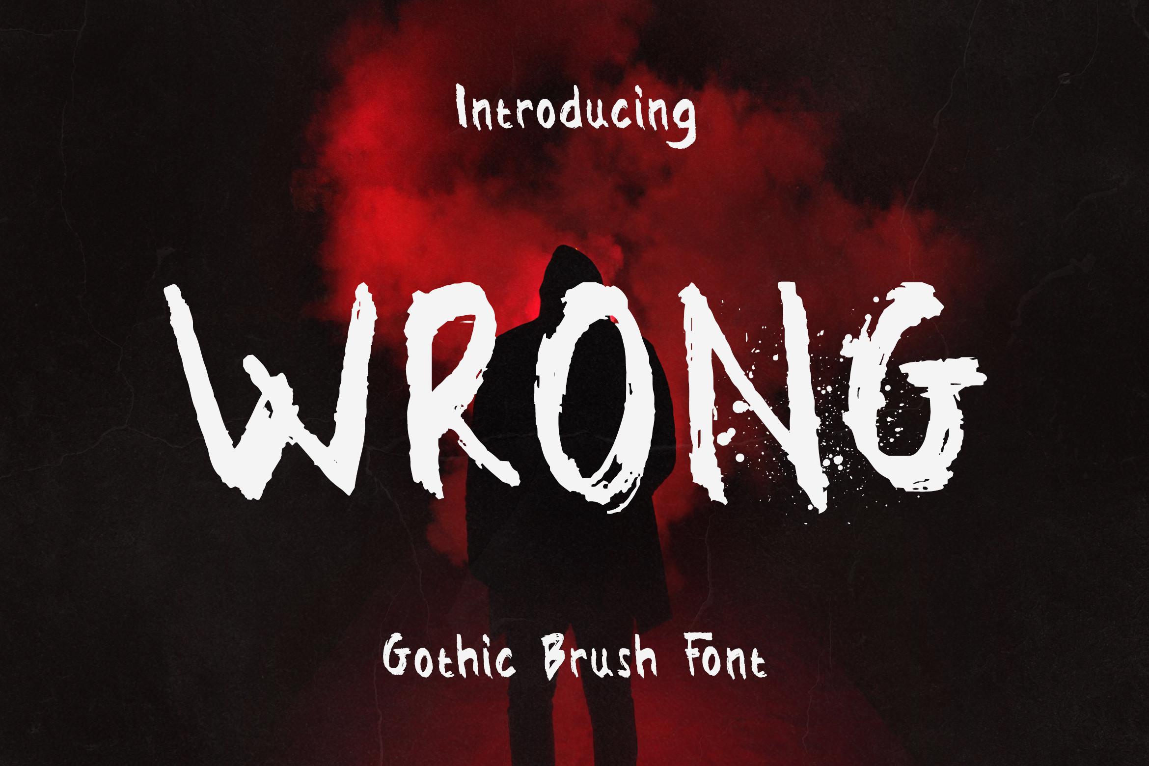 Wrong Font