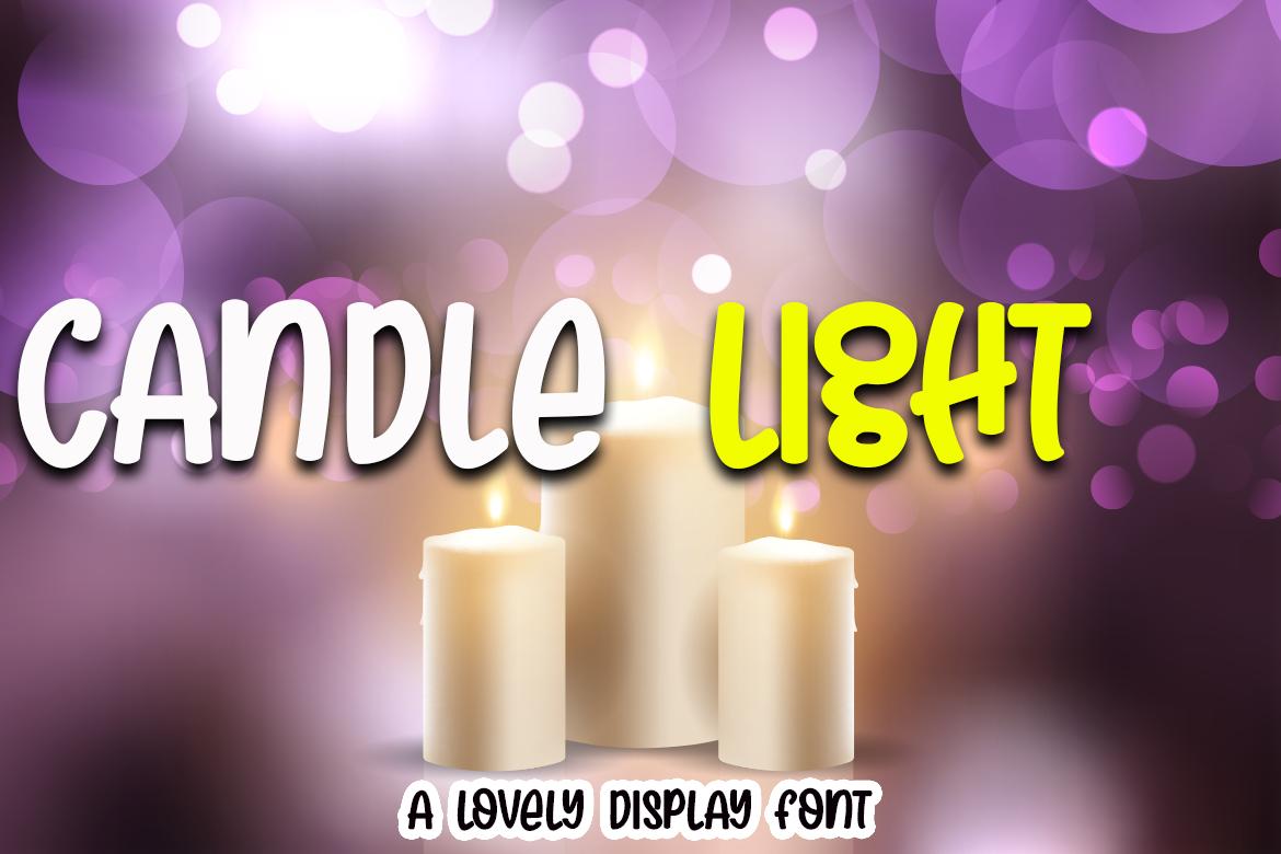 Candle Light Font