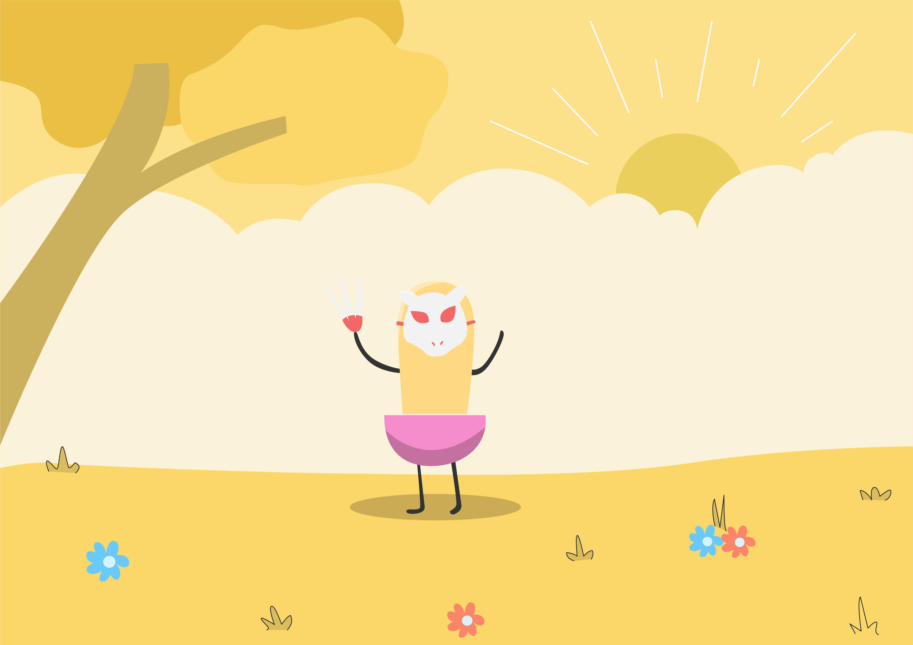 Cute Peanut Dumb Illustration #438