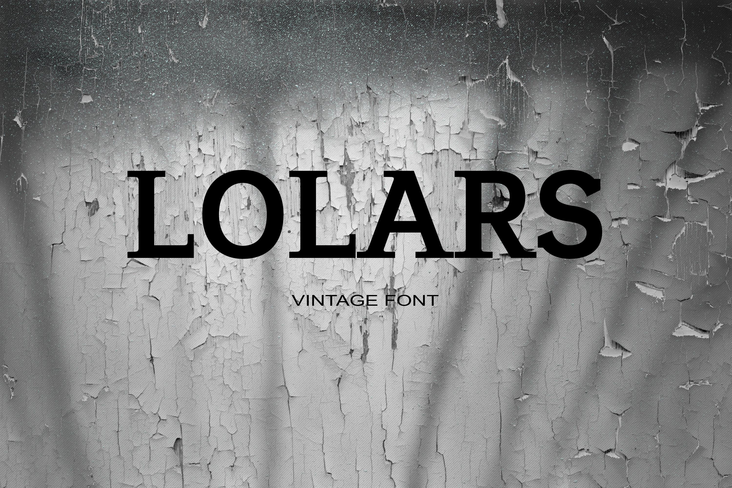 Lolars Font