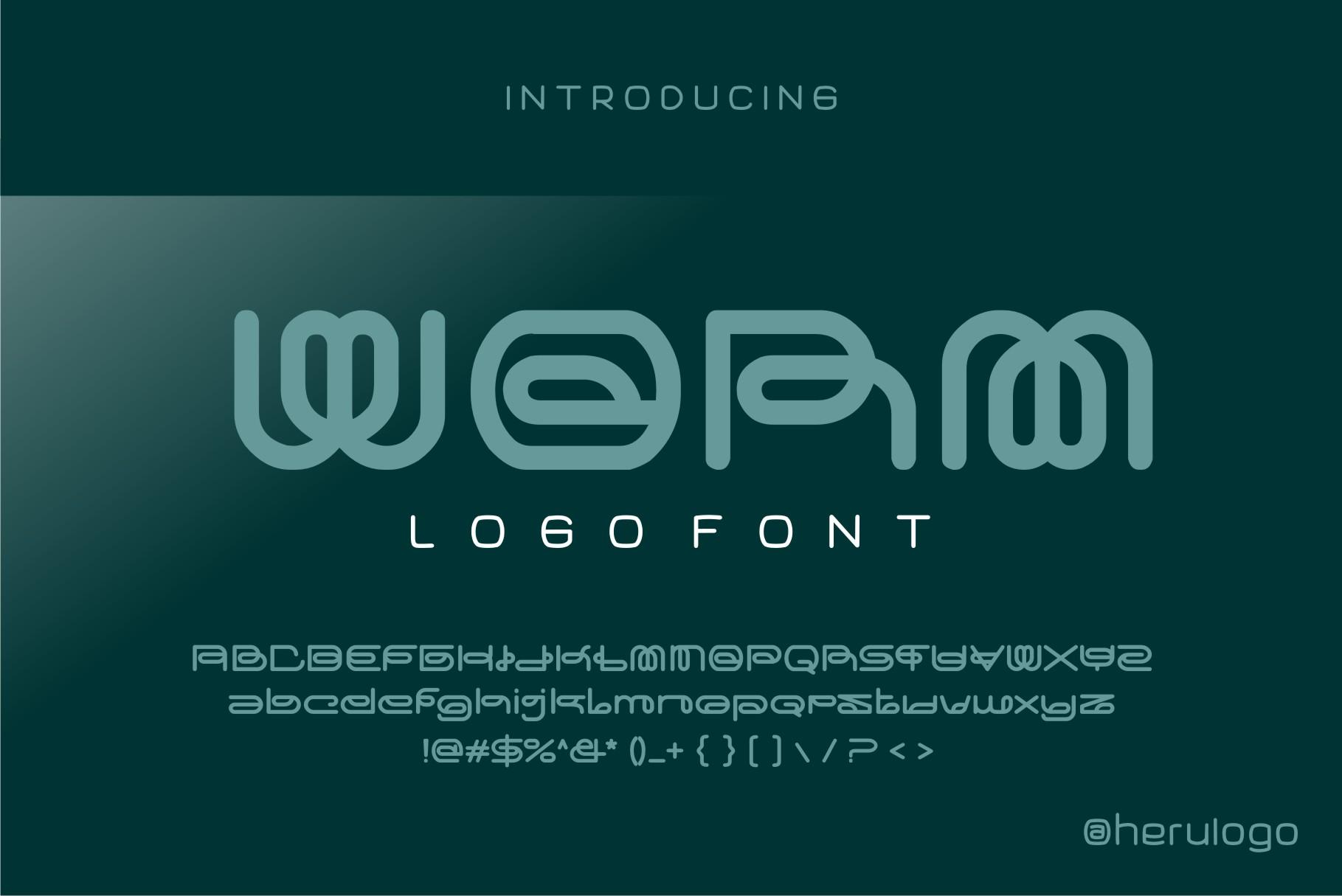 Worm Font