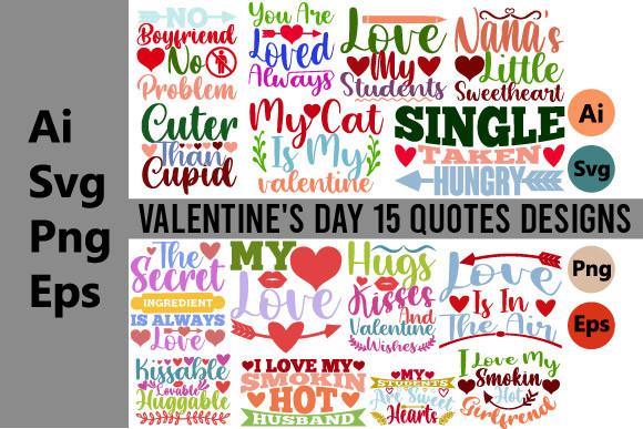 Valentine's Day Typography Bundle