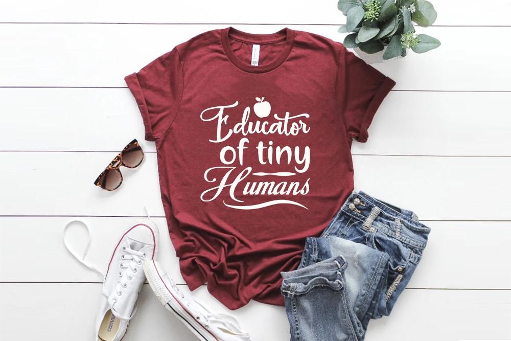 Teacher Svg Design, Educator of Tiny Hum