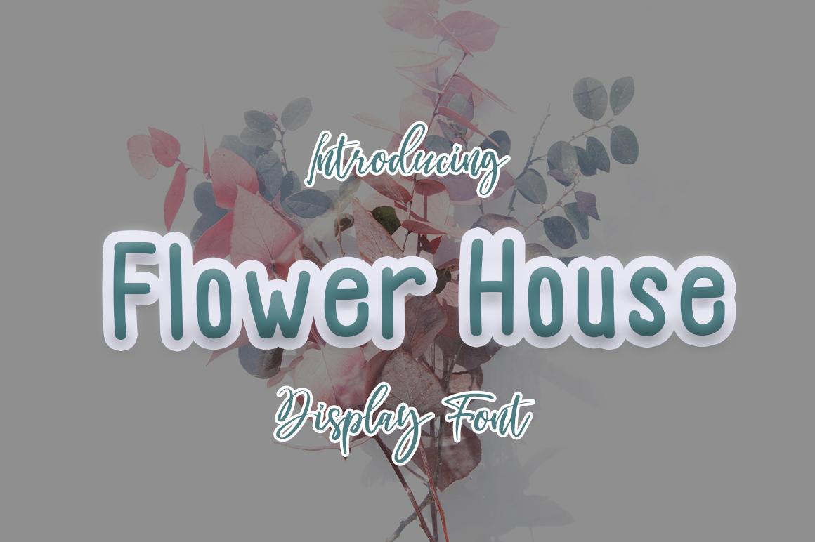 Flower House Font