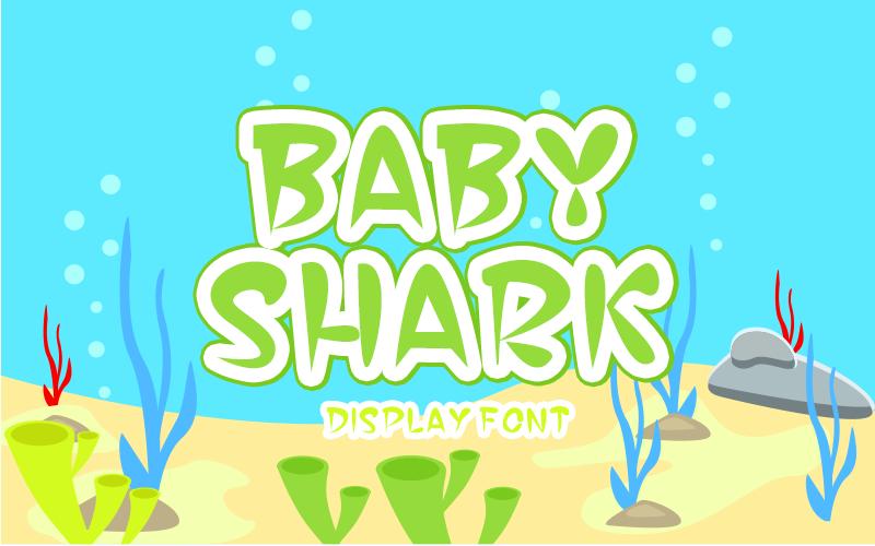 Baby Shark Font