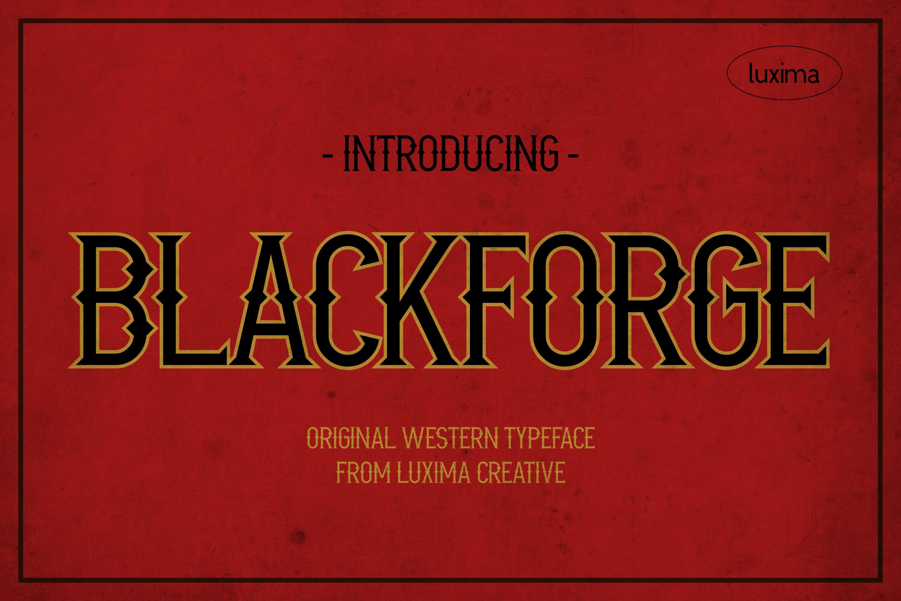 Blackforge Font