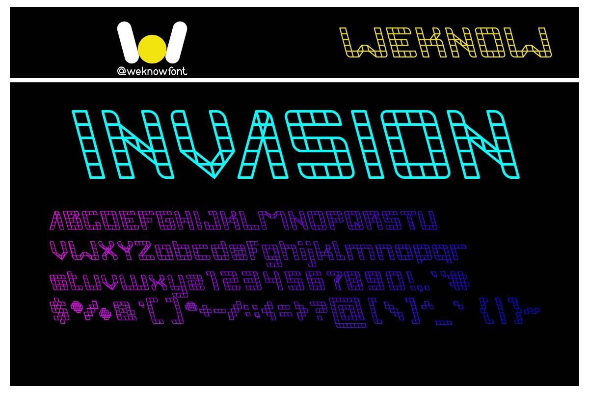 Invasion Font