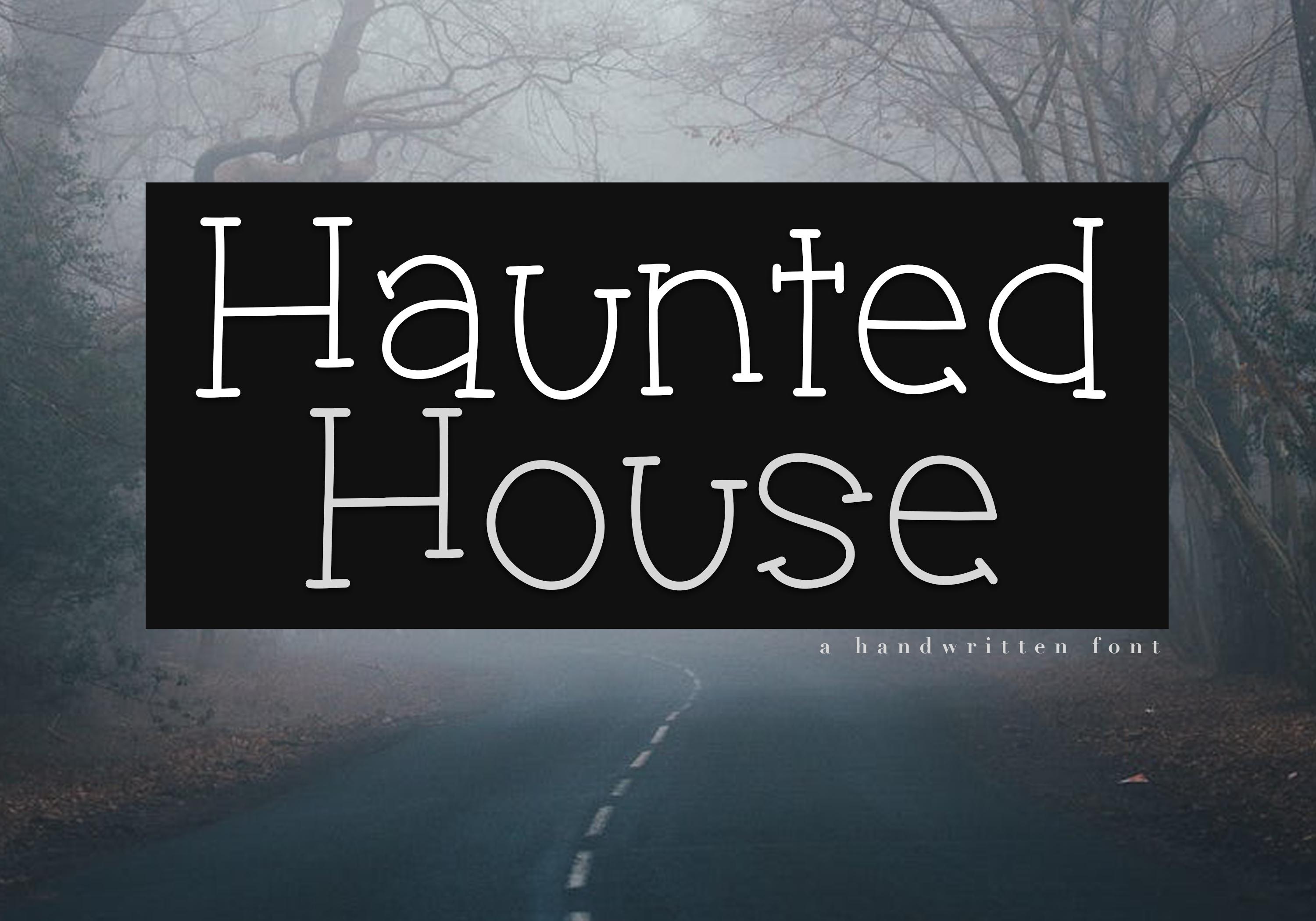 Haunted House Font
