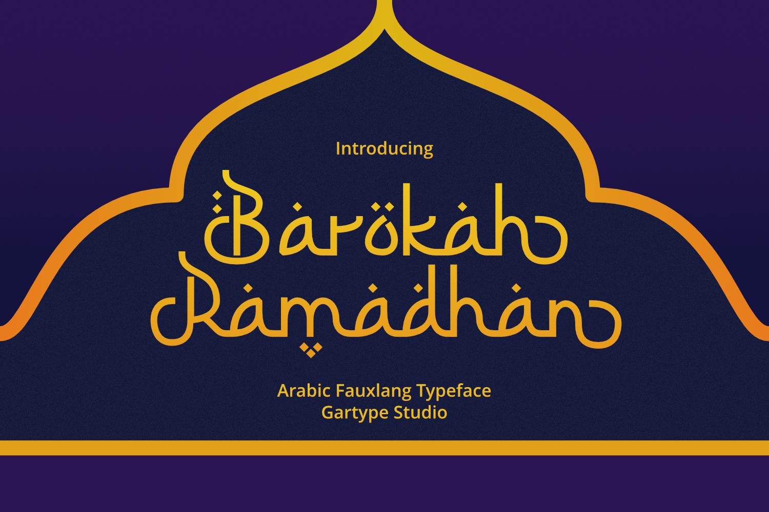 Barokah Ramadhan Font
