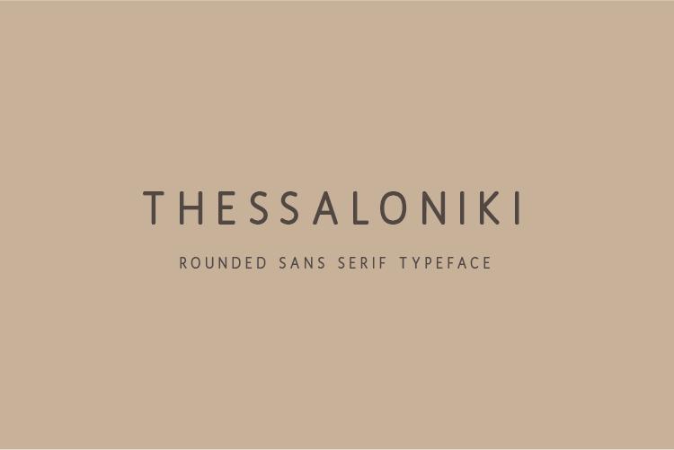 Thessaloniki Font