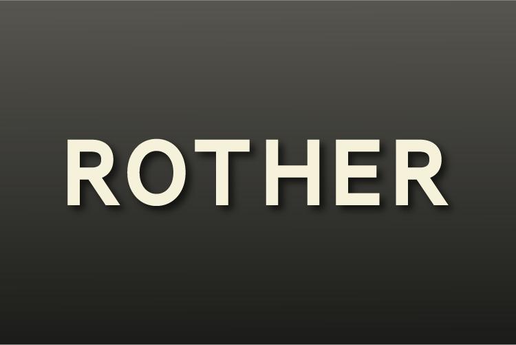 Rother Font