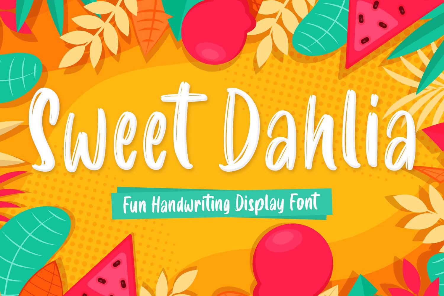 Sweet Dahlia Font