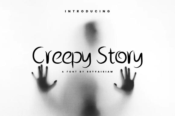 Creepy Story Font