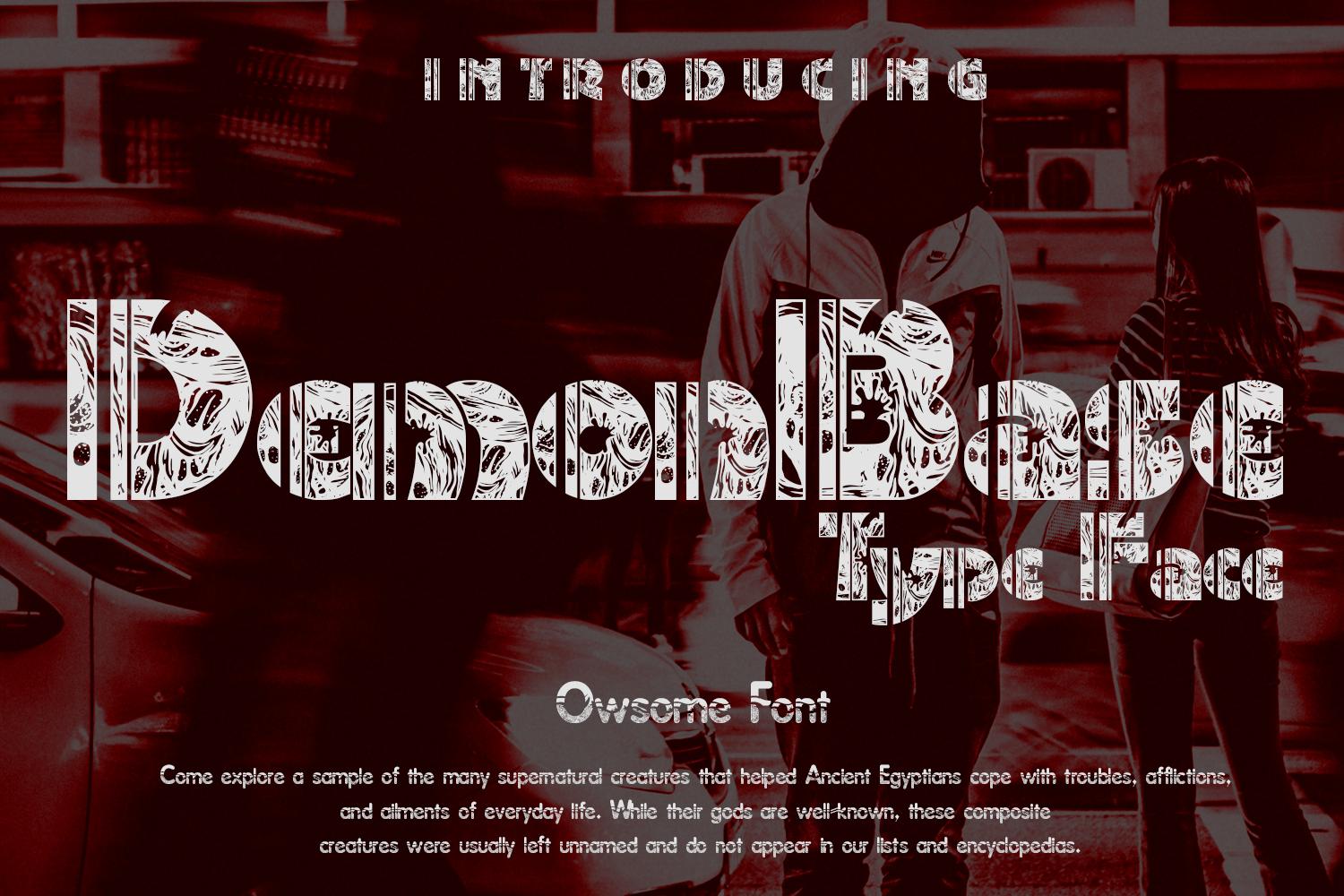 DemonBase Font