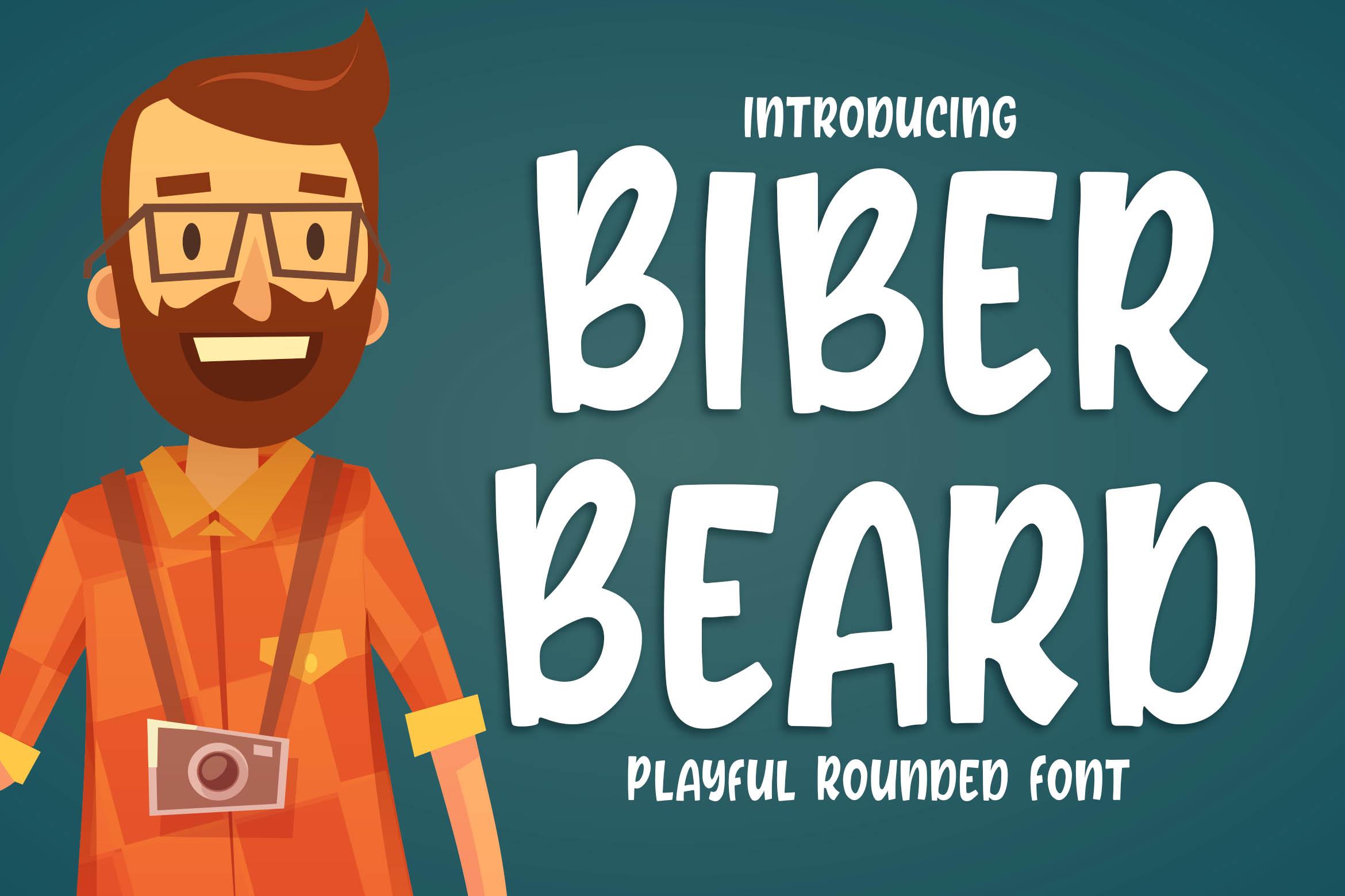 Biber Beard Font