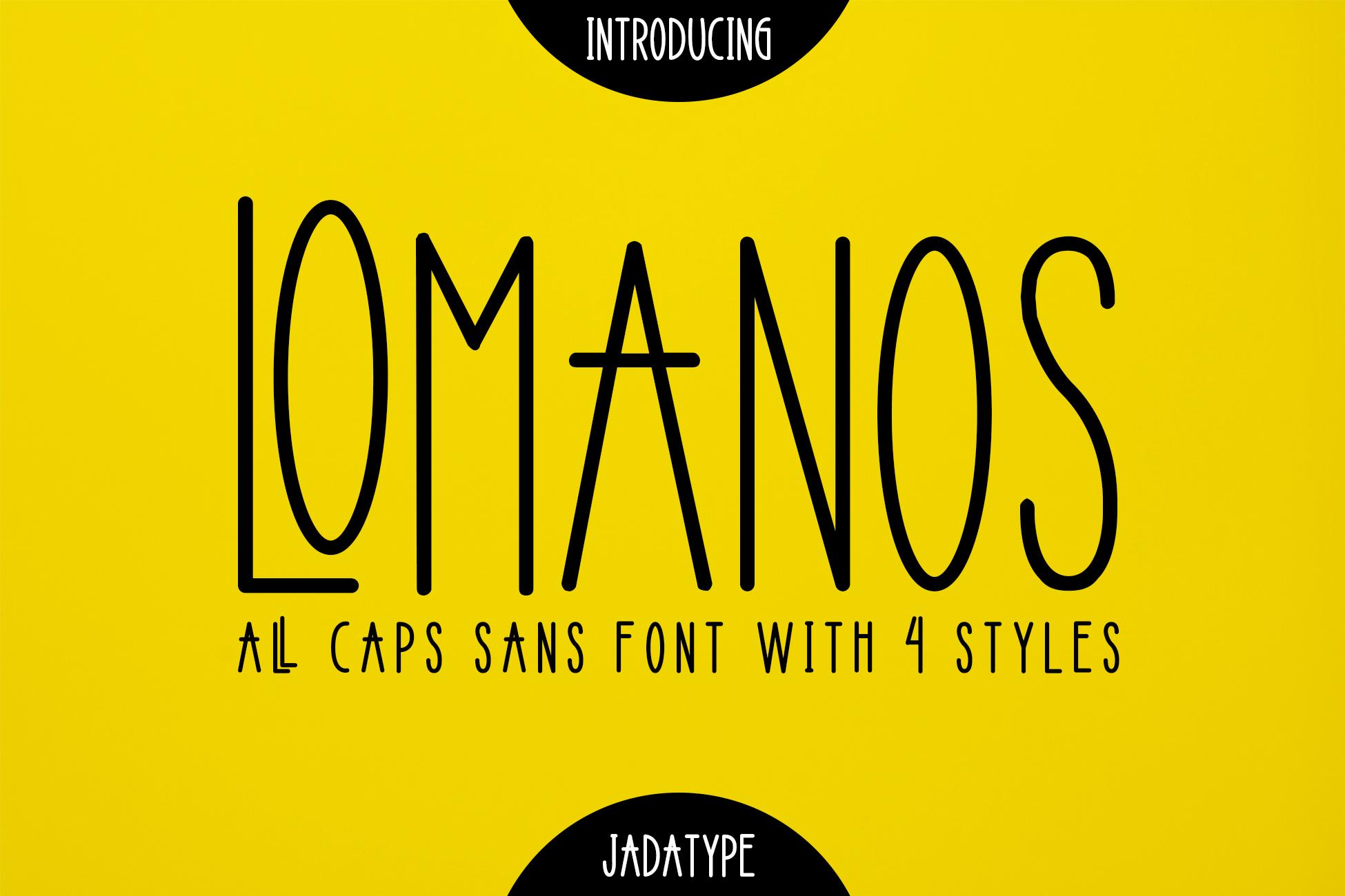 Lomanos Font