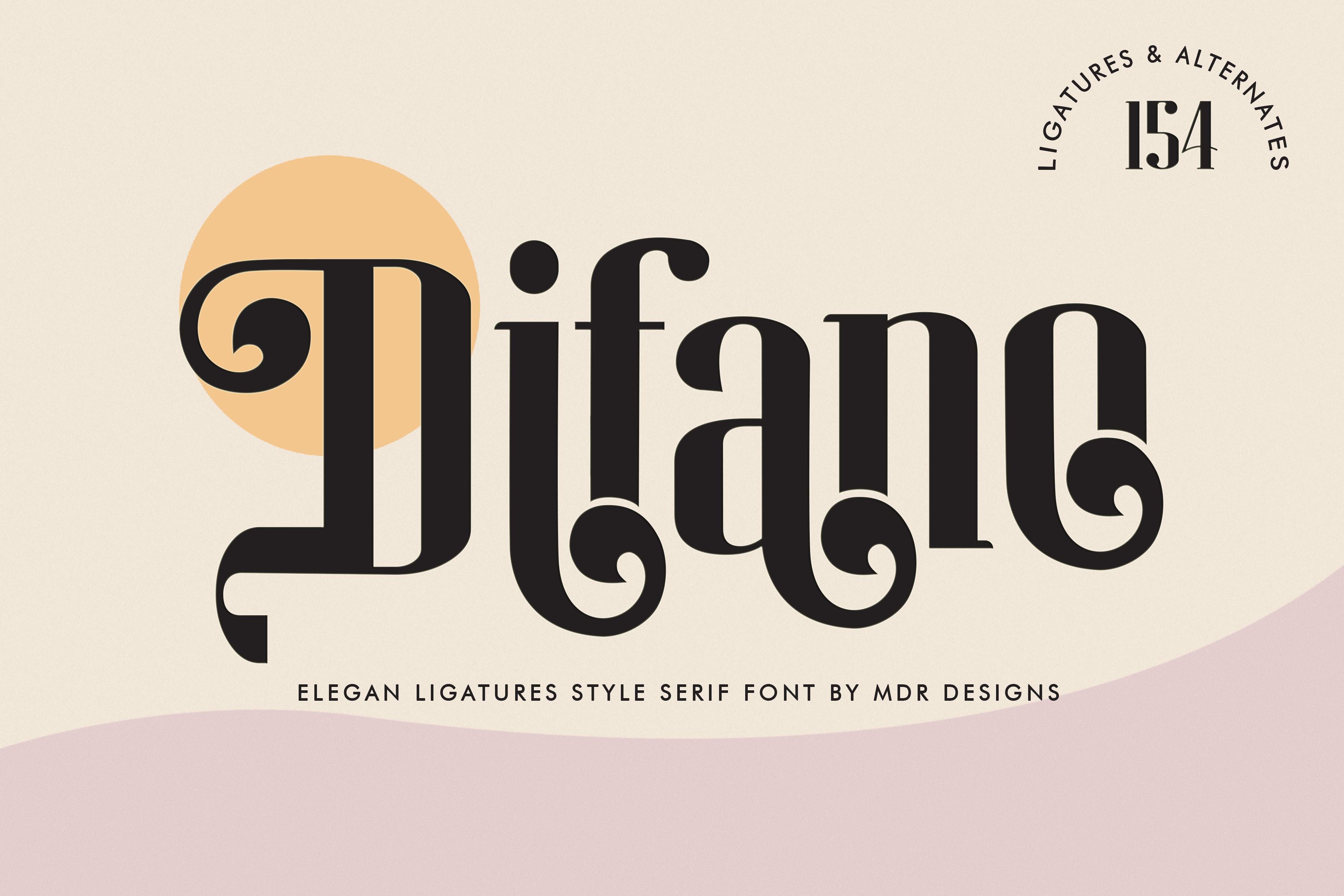 Difano Font