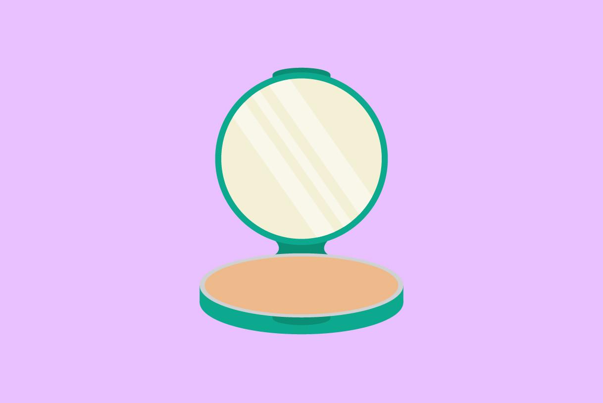 Two Way Cake Cartoon Flat Vector