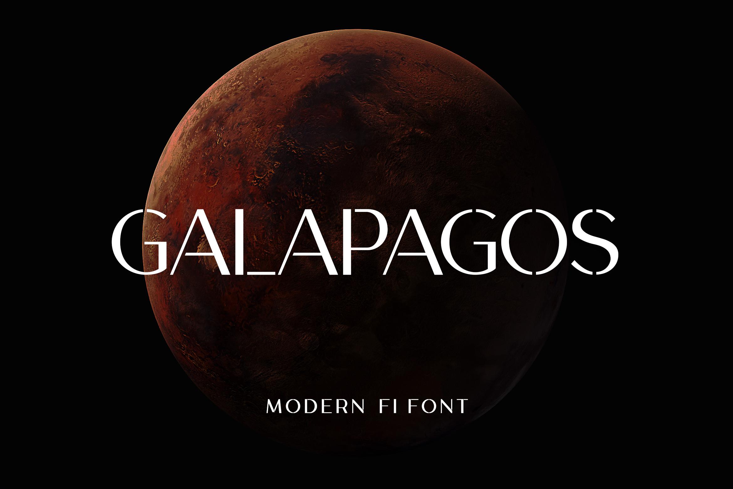 Galapagos Font