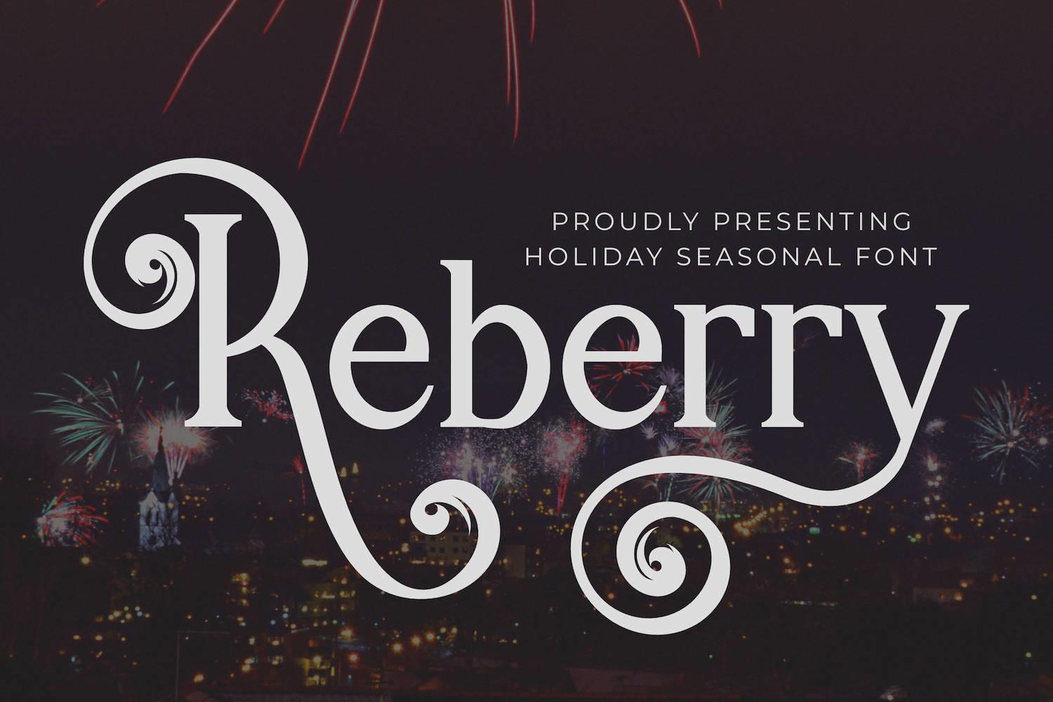 Reberry Font