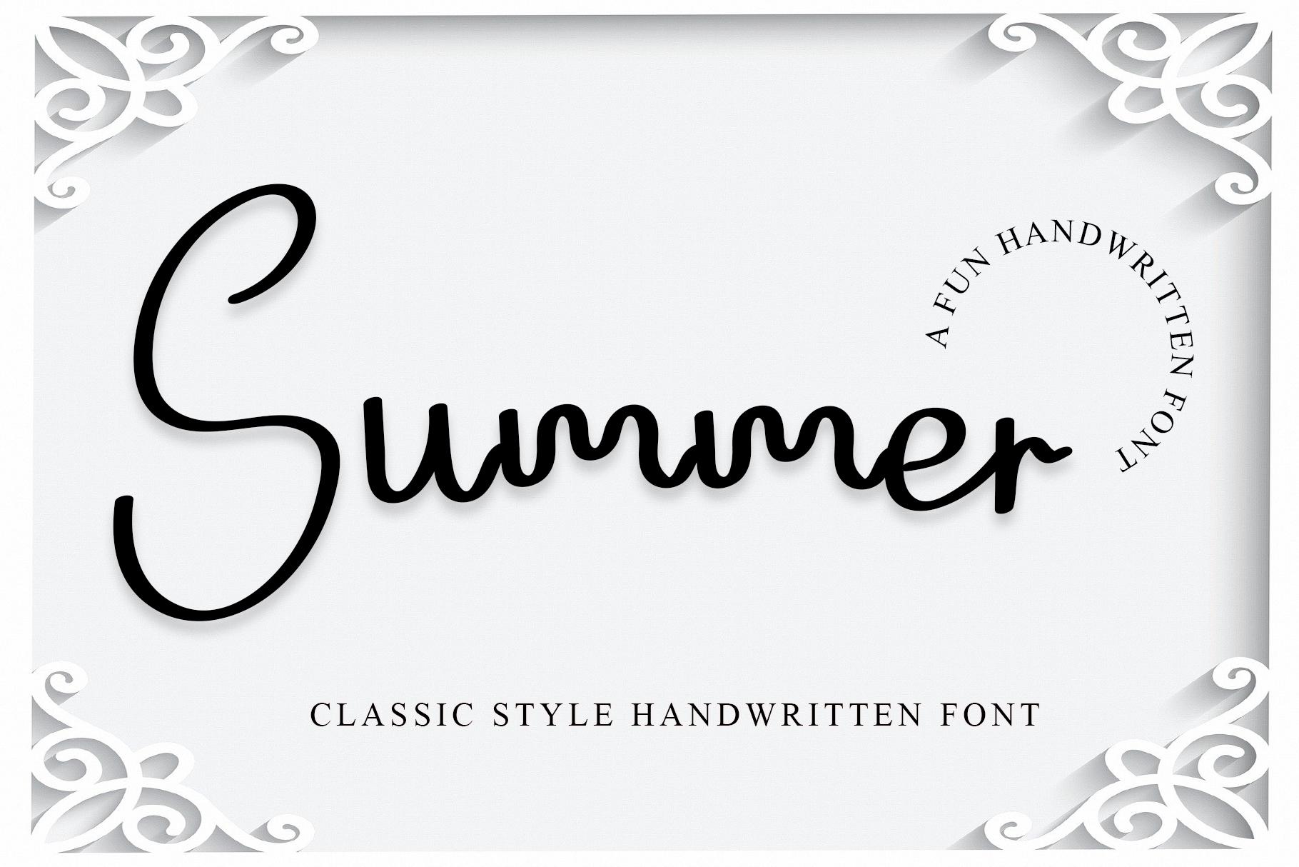 Summer Font